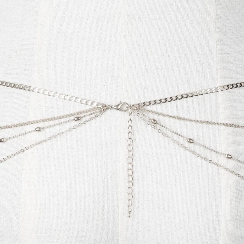 Boho Multilayer Beach Belly Waist Festival Chain - Picture 12 of 14
